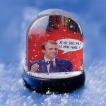 Emmanuel Macron Snow Globe